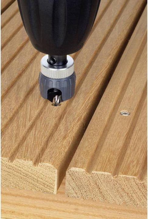 Produktbild wolfcraft wolfcraft 1 Vorbohrer m Senker+Tiefenst. ø3,2x12mm (3.2 mm, 12 mm)