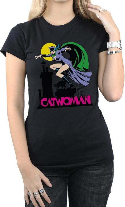Produktbild Catwoman Text Logo TShirt (M)