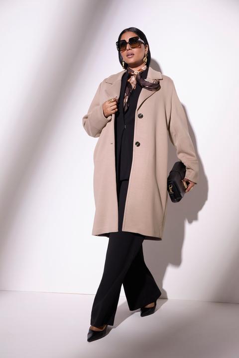 Actual product image Ulla Popken Stand-Up Collar Blazer (50)