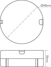 Actual product image Nobile Control gear with 350 mA constant current EL-9R-350 NO-8990600000