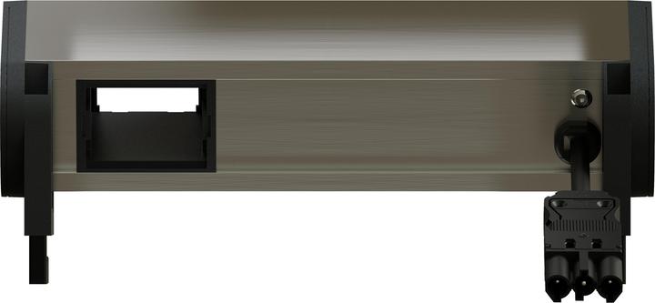 Actual product image IB Connect SUPRA socket outlet unit anodised 2x type 13 1x USB-A/C 1x empty (2x, Type 13)