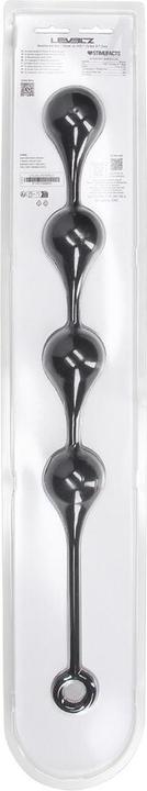 Image du produit Shots Silicone Waterdrop Anal Balls - XL - 50mm - Black