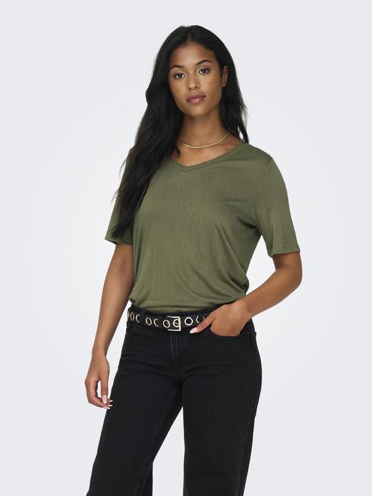 Actual product image Only Regular fit V-neck top Top Top (L)