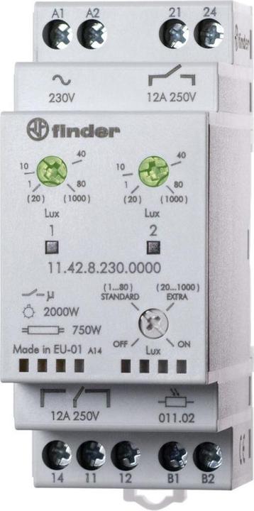 Immagine prodotto Finder Rele crepuscolare 2 poli 230Vac