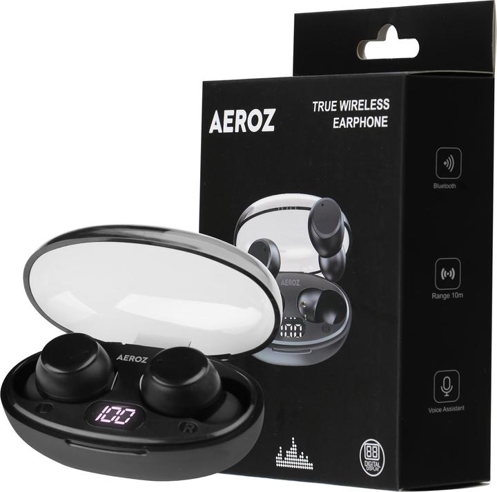 Actual product image Aeroz TWS-1010 (No noise cancellation, 4 h, Wireless)