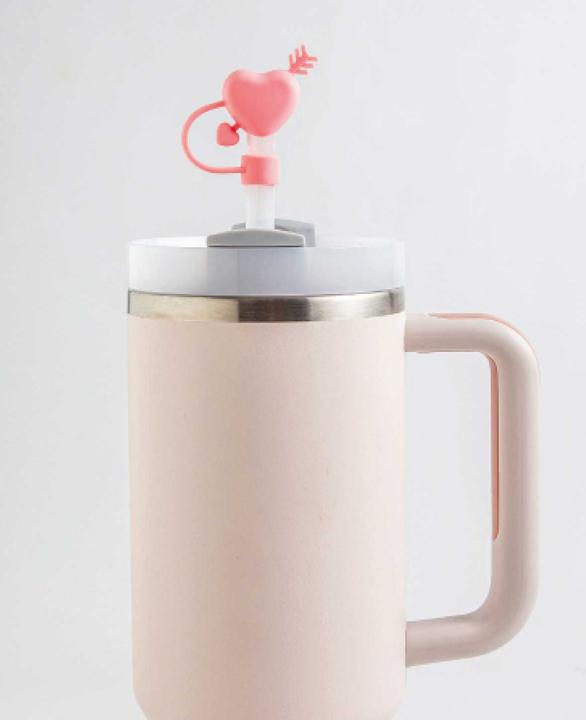 Image du produit I Am Creative Silikon Trinkhalm-Abdeckung passend für Trinkflaschen, Stanley