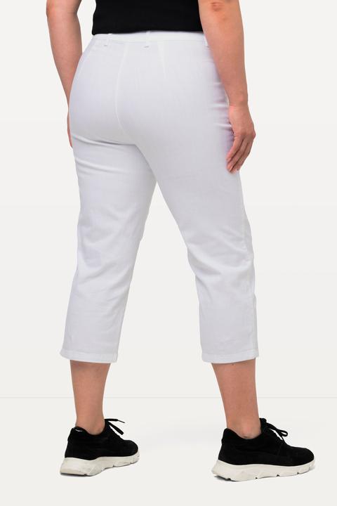 Produktbild Ulla Popken Hose Mony, wadenlang, Zipptaschen, Stretch (60)