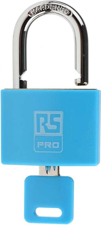 Immagine prodotto RS PRO Blue Plastic Coated Brass Padlock