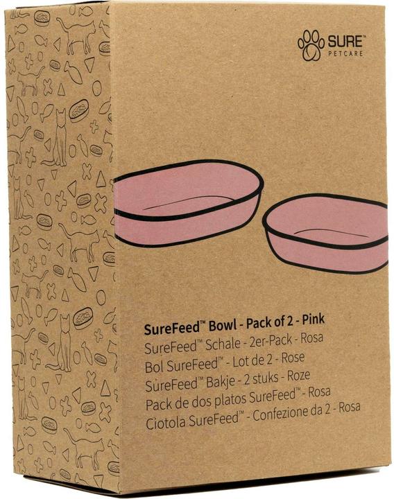 Image du produit SureFeed Accessoires Coque de rechange simple, 2 pièces, rose