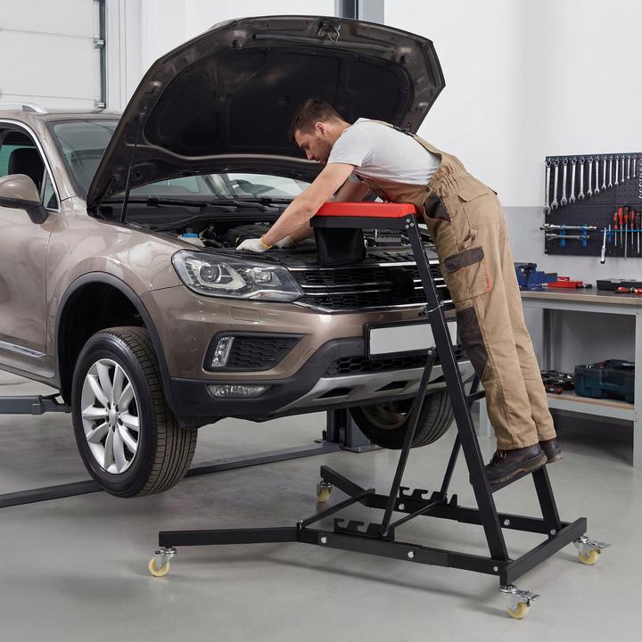 Produktbild Wiltec Montagerollbrett Automotive Topside Creeper 180kg Leiter Montagehilfe