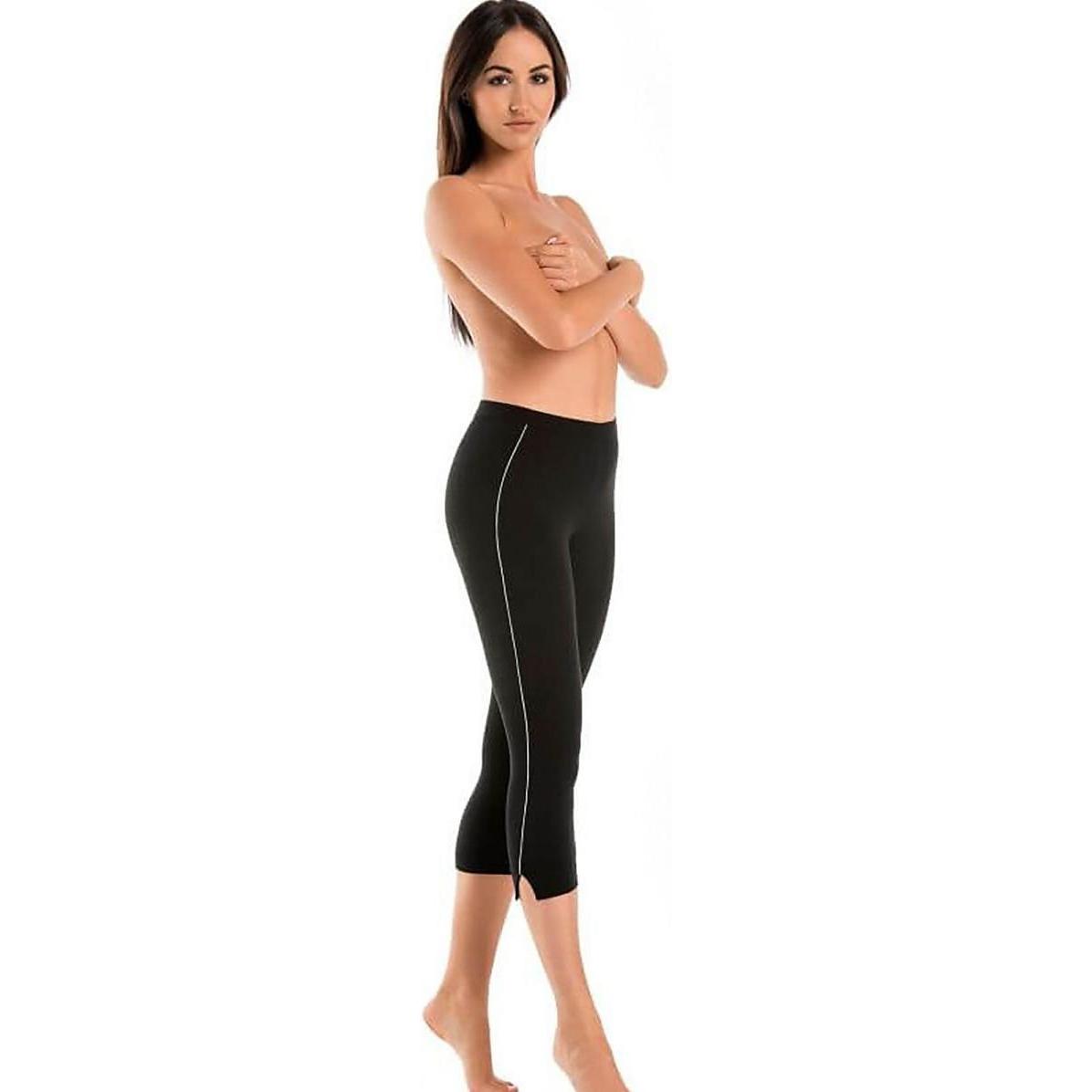 Teyli, Damen, Tights, Kurze Leggings (XS), Schwarz, XS