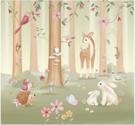 Little Dutch Fototapete Fairy Garden (300 x 280 cm)