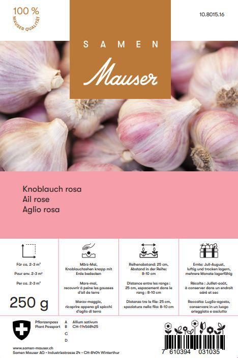 Produktbild Samen Mauser Knoblauch (Blumenzwiebeln)