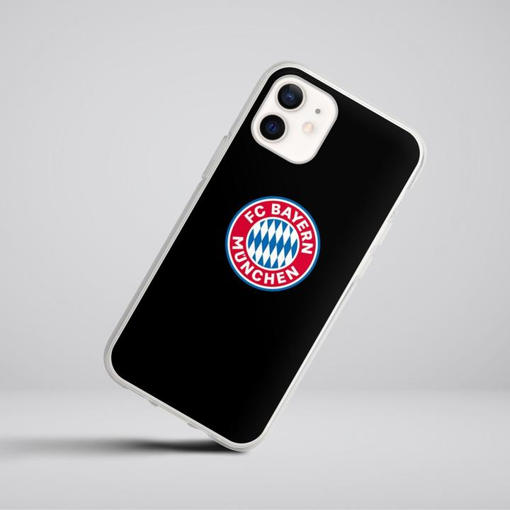 Actual product image DeinDesign Silikon Hülle für Apple iPhone 12 mini Handyhülle Case Smartphone Schutzhülle FC Bayern München (Apple iPhone 12 mini)