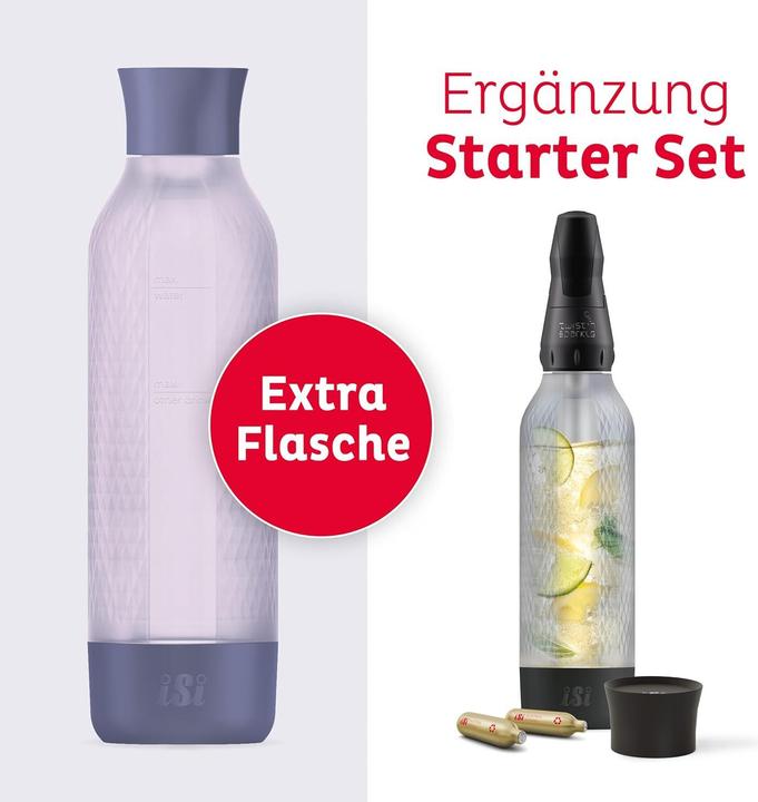 Produktbild ISI TwistnSparkle Flasche Lilac li