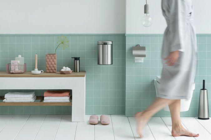 Actual product image Brabantia 427626 Toilet roll holder wall mounted stainless steel