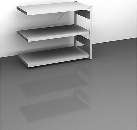 Actual product image Hofe Sideboard plug-in shelf, light gray