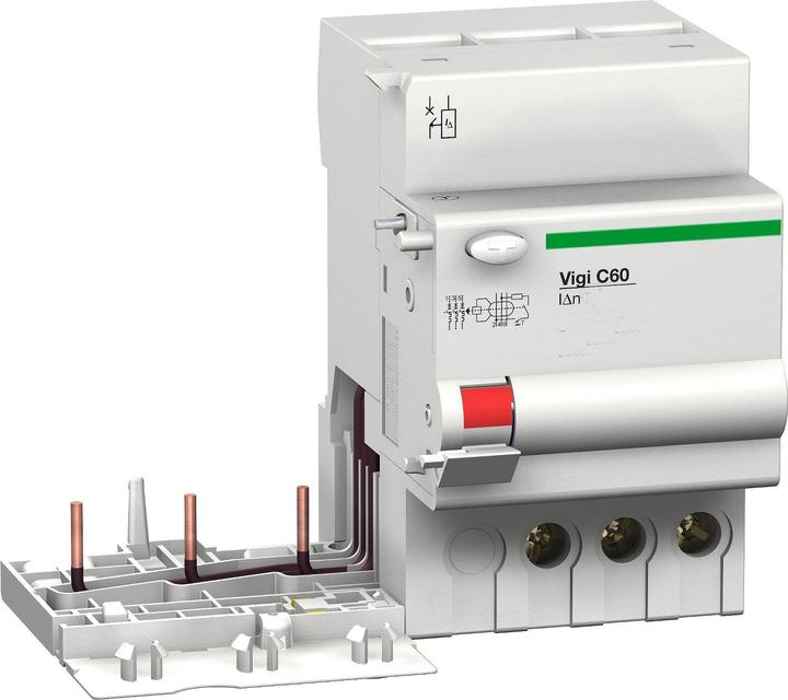 Produktbild Schneider Electric M9V14363 M9 VIGI C60 3P 63A 300MA AC FI-Block