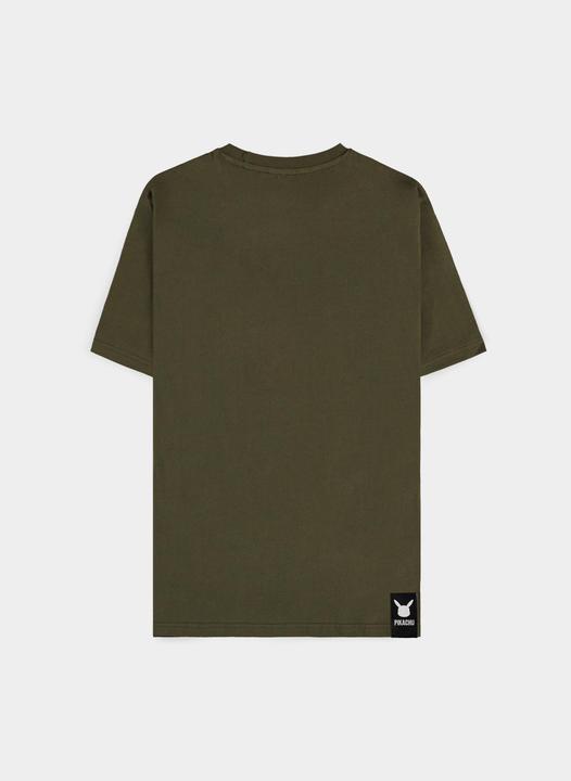 Actual product image Difuzed Pokemon T-Shirt (L) Man: Green Pikachu (L)