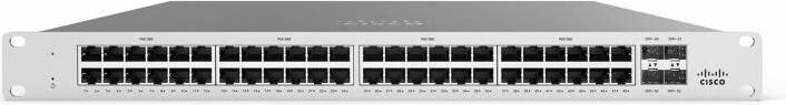 Actual product image Cisco Meraki Switch MS125-48 52 Port, SFP Ports: 0, Mounting (1000 ports)