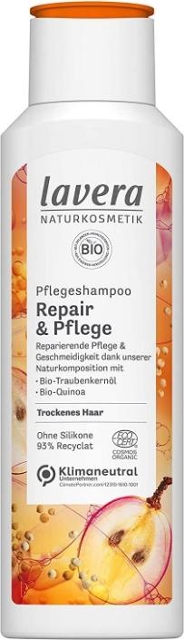 Immagine prodotto Lavera Riparazione e cura, Shampoo curativo, Semi d'uva, 250 ml (250 ml, Shampoo liquido)