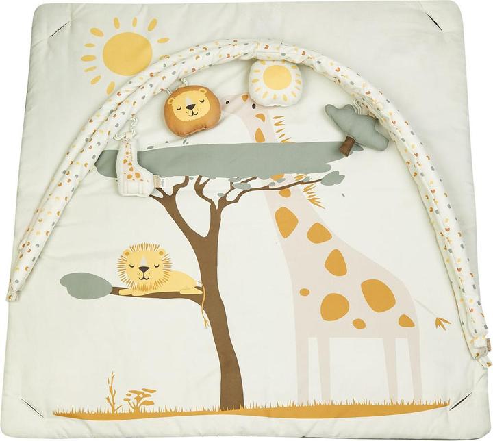 Actual product image Sterntaler Safari Krabbeldecke m Spielbogen