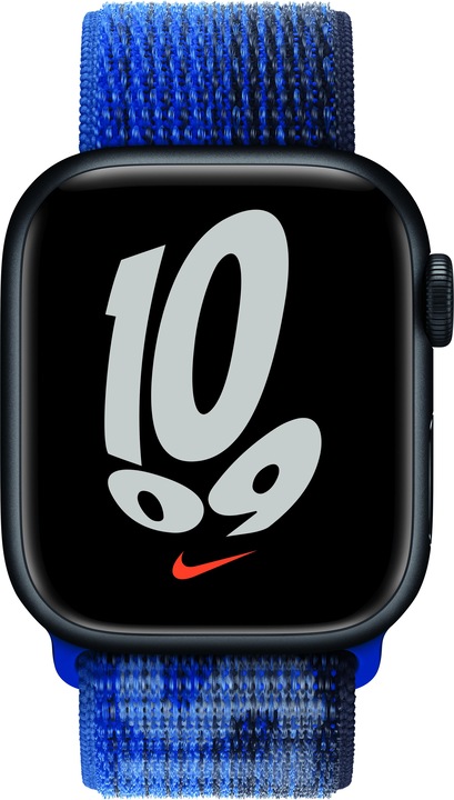 Actual product image Apple Nike Sport Loop (41 mm, Woven nylon, Apple Watch Series 8)