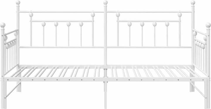 Actual product image vidaXL Metal bed frame (107 x 203 cm)