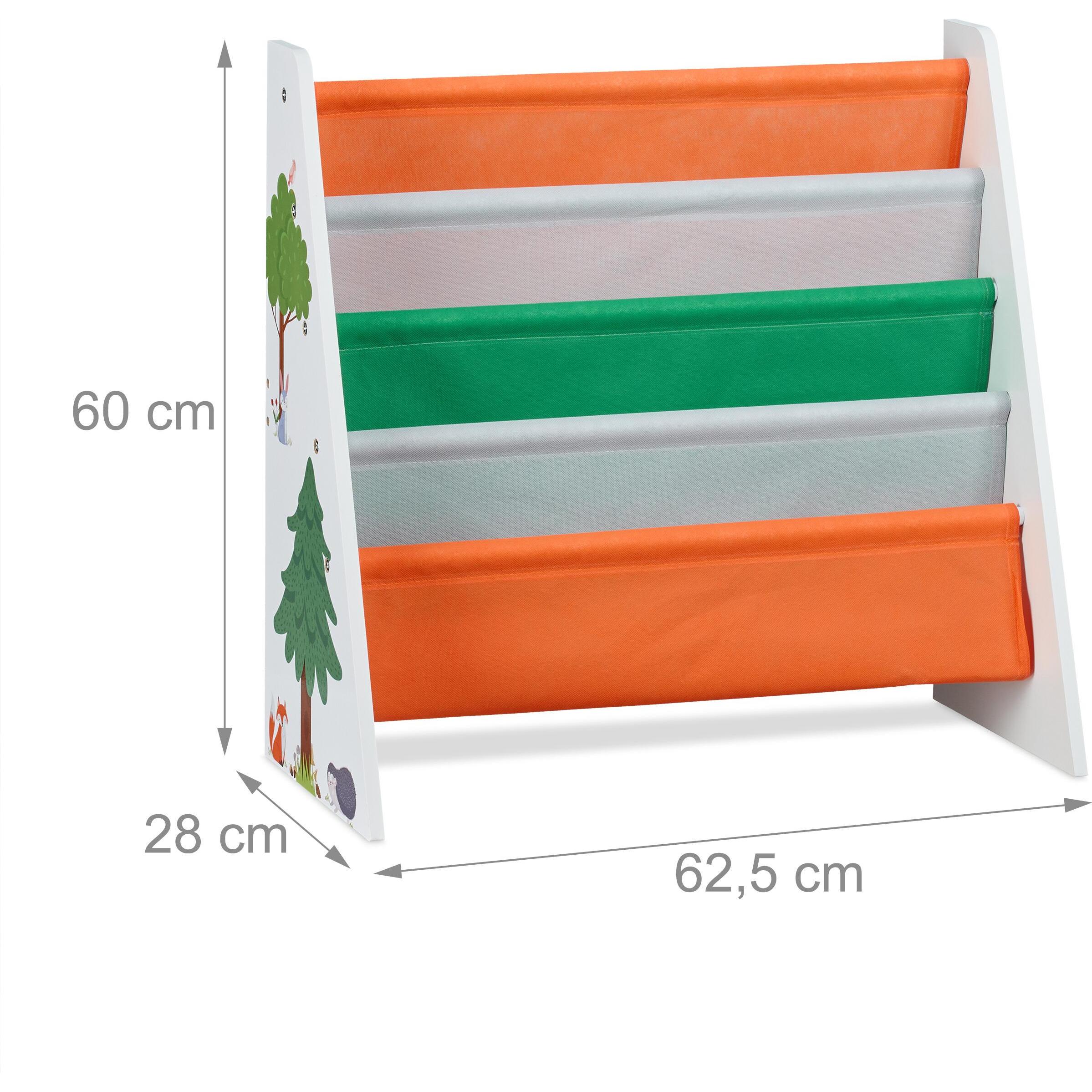 Relaxdays Kinderbücherregal (4052025496425)