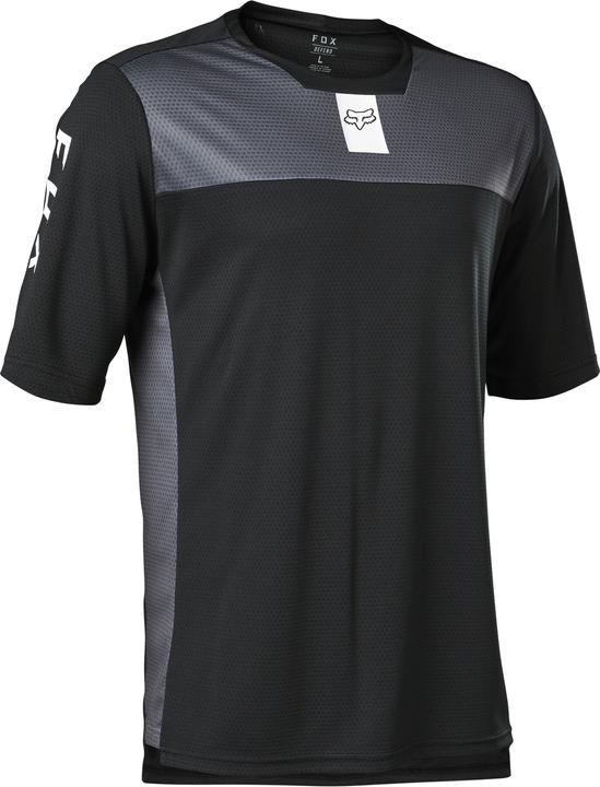 Actual product image Fox Jersey 22 Defend Ss Blk (M)