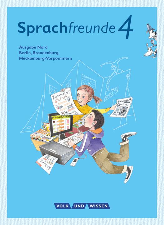 Produktbild Sprachfreunde 4. Schuljahr. Neubearbeitung 2015. Sprachbuch. Nord (Deutsch, 2015)