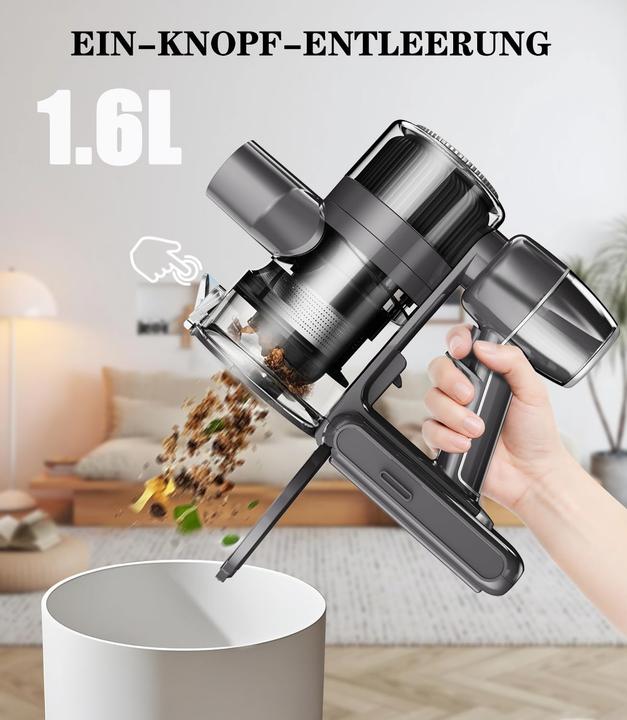 Produktbild Syntecno Akku-Staubsauger VC7211 mit Düsenset