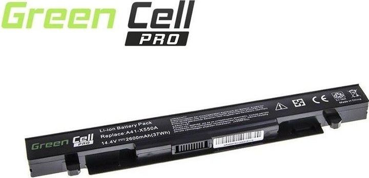 Produktbild GreenCell PRO Battery for Asus A450 A550 R510 X550 14.4V 2600mAh - Batterie - 2.600 mAh (4 Zellen, 2600 mAh)
