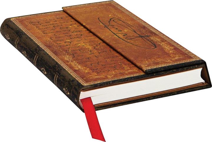 Actual product image Paperblanks fasc. Manuscripts notebook (A6, Checked, Hardcover)