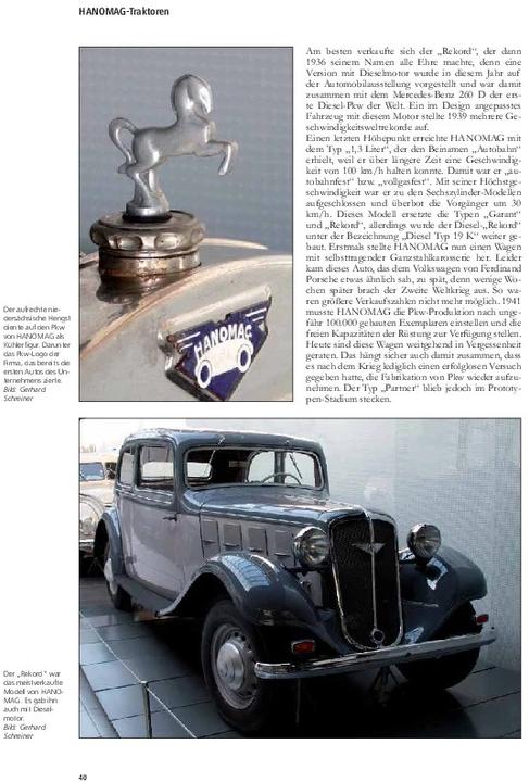 Produktbild Hanomag Traktoren (Deutsch, Gerhard Schreiner, 2010)