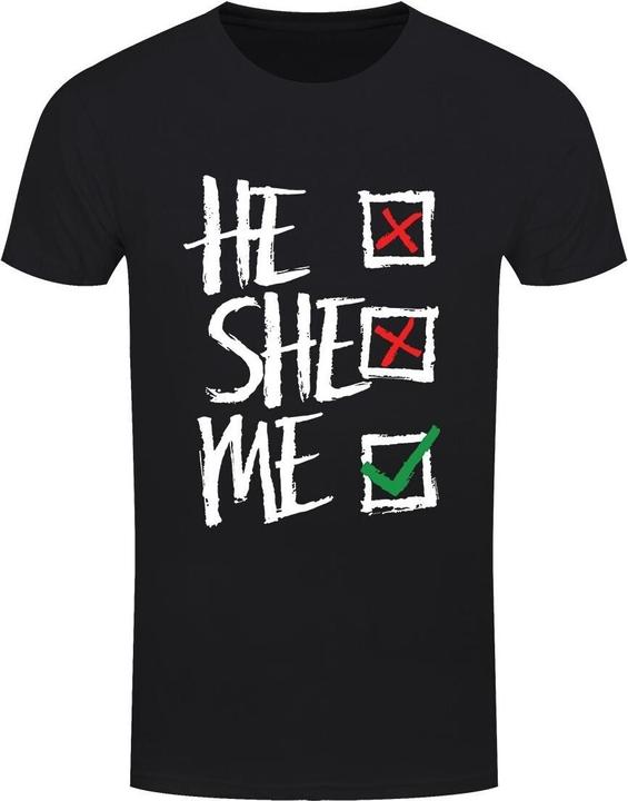 Actual product image Grindstore He She Me Tshirt (3XL)