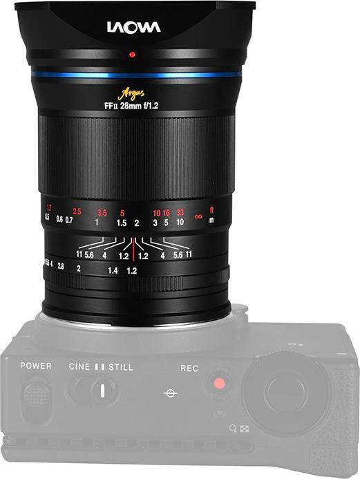 Image du produit Laowa Argus 28mm 1:1.2 L-Mount (Manual Focus) (Nouveauté) (Leica L, Plein format)