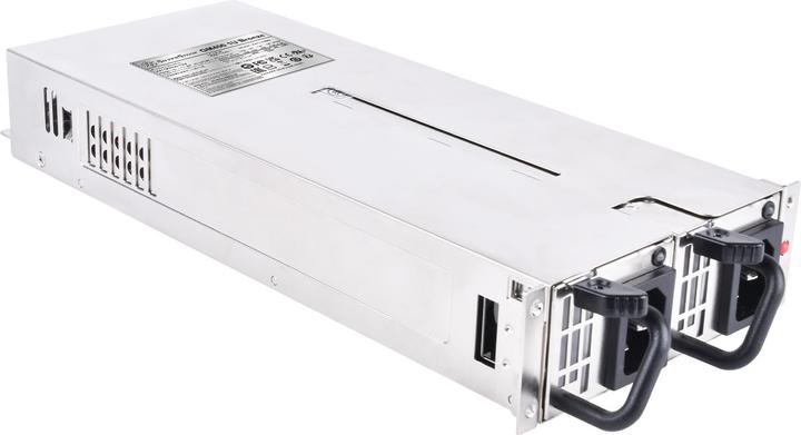 Silverstone SST-GM400-1UB - Gemini Series, 2 x 400W CYBENETICS Bronze, 1 U, redundant Power Supply (800 W)
