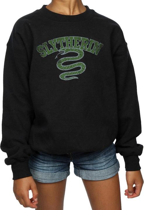 Produktbild Slytherin Sport Emblem Sweatshirt Mädchen (128)