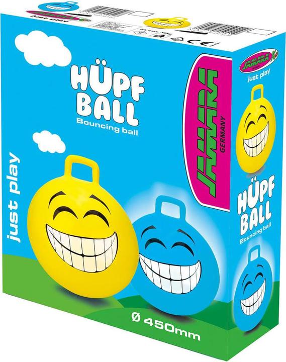 Image du produit Jamara Hop Ball Smile - Balle à entonnoir - garçon/fille - 1 an(s) - jaune - 407 g