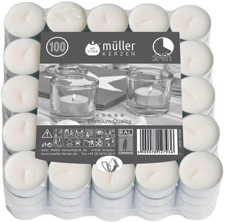 müller Kerzen Teelichter (100 Stk.)