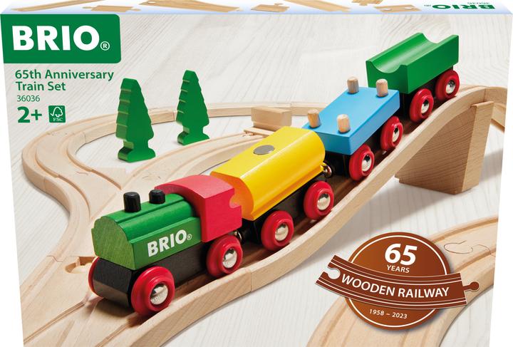 Actual product image Brio 65th Anniversary Train Set