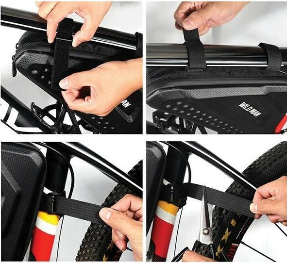 Produktbild Wildman Etui/sakwa na ramę roweru ES19 uchwyt rowerowy czarna/black