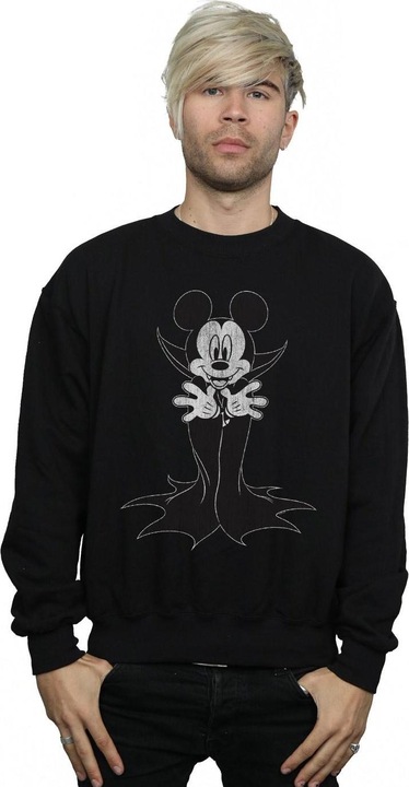 Actual product image Disney Mens Mickey Mouse Dracula Sweatshirt (3XL)
