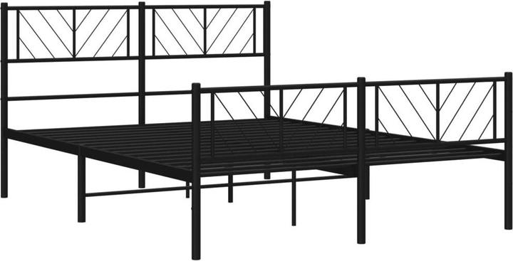 Produktbild vidaXL Metall Bettgestell (140 x 200 cm)