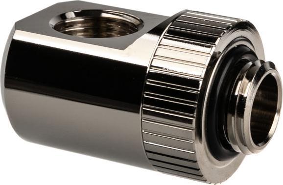 Actual product image EKWB EK-Torque Adapter 90 degrees G1/4 inch AG to G1/4 inch IG - rotatable, nickel
