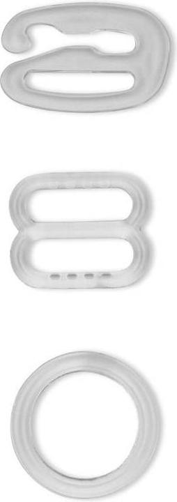 Immagine prodotto Prym Accessori per reggiseno, trasparente 10 mm, scheda 10 pezzi, plastica