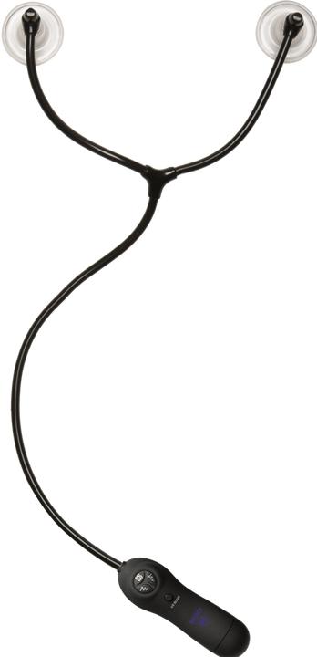 Produktbild All Stars Swell - Auto Vibrating Nipple Sucker Cups - Black/Violet