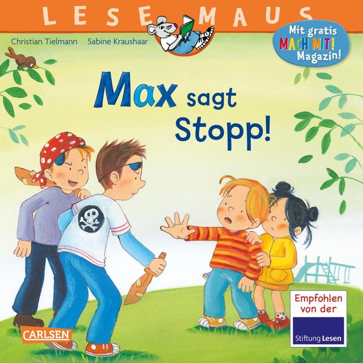 Produktbild LESEMAUS 109: Max sagt Stopp! (Deutsch, Christian Tielmann, 2018)