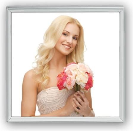 Productafbeelding ZEP Fotolijst 120S01-55 Verzilverd 13x13 cm (13 x 13 cm)